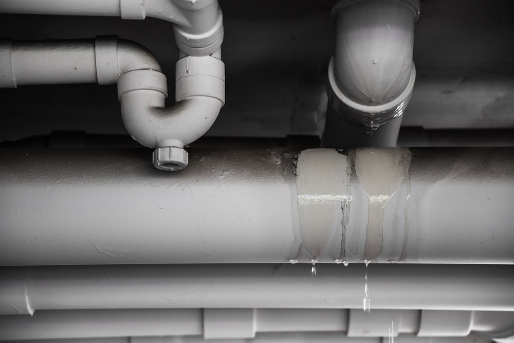 leaking pipe